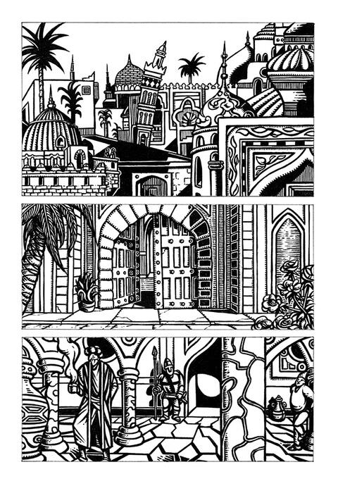 comic page