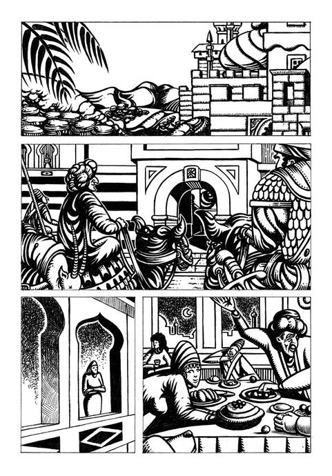 comic page